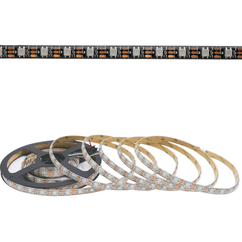 DC5V WS2812B IP65 Waterproof 18LEDs/Ft Addressable Led Strip Arduino DC5V WS2812B IP65 Waterproof 18LEDs/Ft Addressable Led Strip Arduino